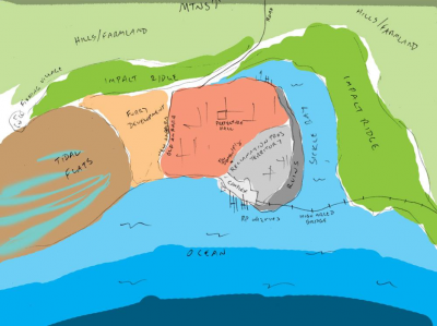 Map of Ambara Down